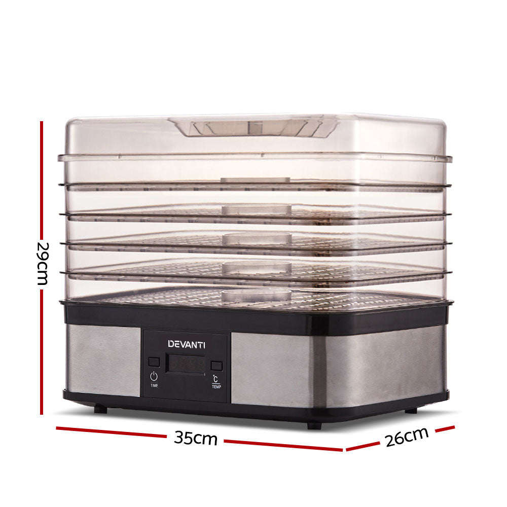DS NA Devanti 5 Trays Food Dehydrator