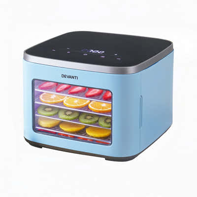 DS NA Devanti 5 Trays Food Dehydrator Mini Fruit Dryer 500W