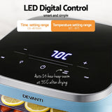 DS NA Devanti 5 Trays Food Dehydrator Mini Fruit Dryer 500W