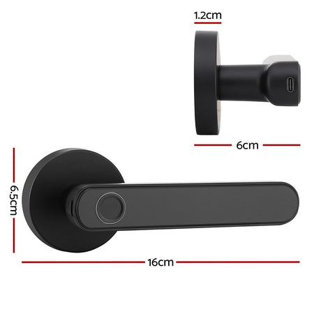 DS NA UL-tech Fingerprint Door Lock Smart Electronic Handle