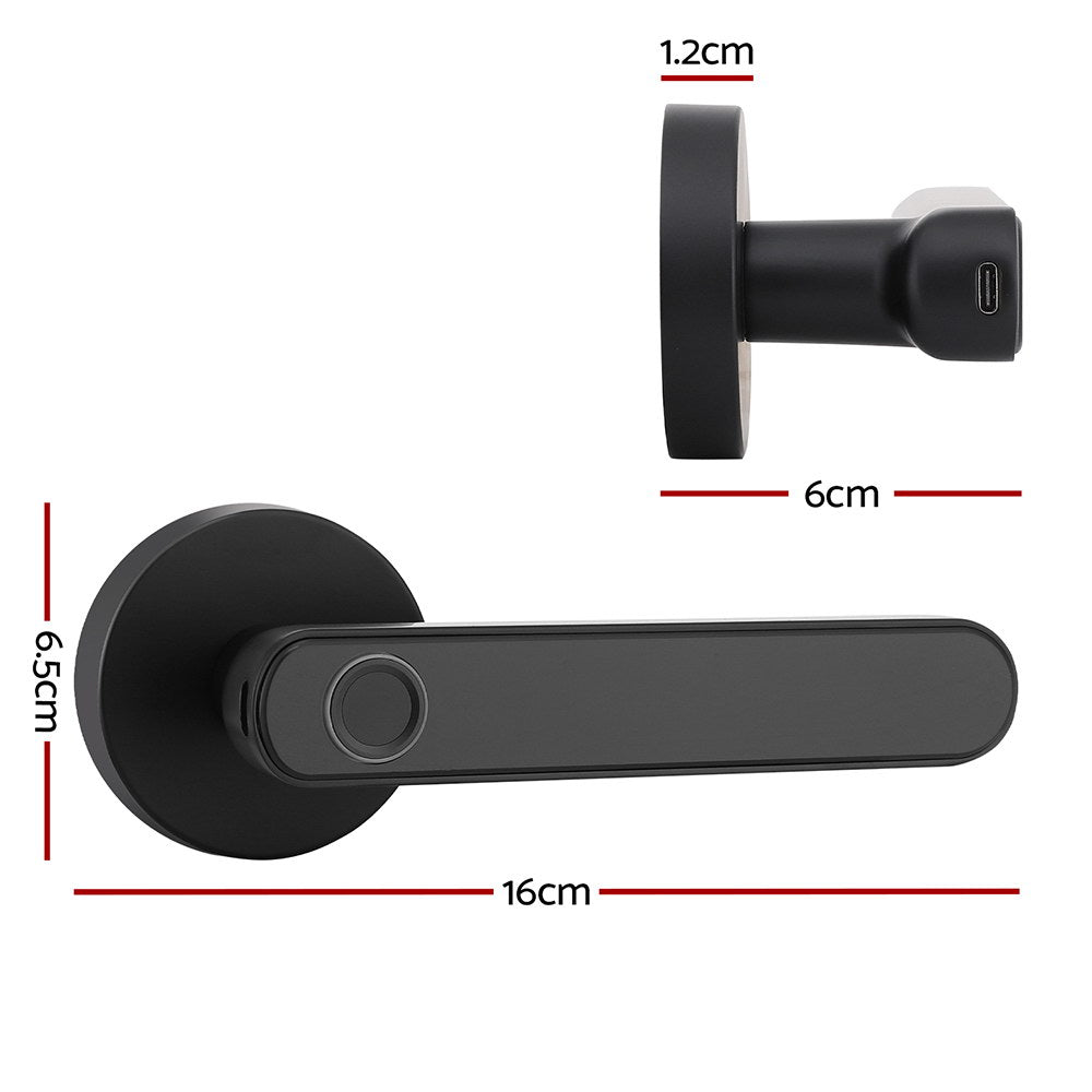 DS NA UL-tech Fingerprint Door Lock Smart Electronic Handle