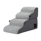 DS NA i.Pet Dog Stairs and Bed 2-in-1 Sofa Car Foam Non-Slip Washable Pet Stairs