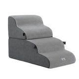 DS NA i.Pet Dog Stairs and Bed 2-in-1 Sofa Car Foam Non-Slip Washable Pet Stairs
