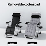 Gardeon Sun Lounge Folding Lounger Camping Zero Gravity Chair
