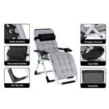 Gardeon Sun Lounge Folding Lounger Camping Zero Gravity Chair