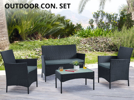 DS 4pc Enkel Outdoor Set