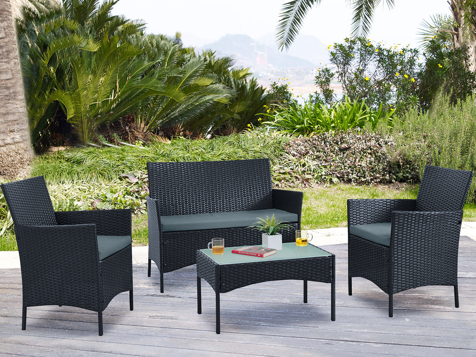 DS 4pc Enkel Outdoor Set
