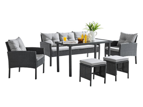 DS Ettaro 6PC Outdoor Set PE rattan