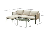 DS Gront Outdoor Sofa With Chaise