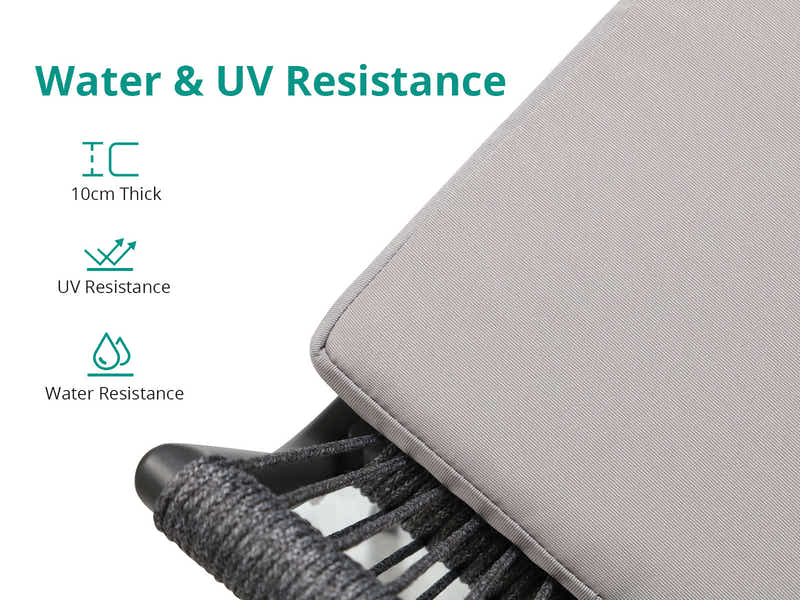 Nastro Outdoor Dining Set Aluminium frame