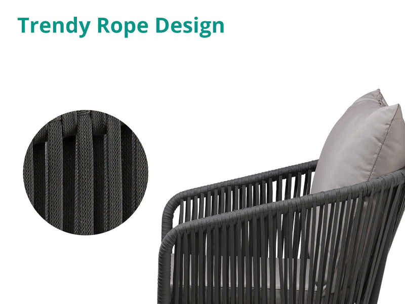 Nastro Outdoor Lounge Set Aluminium frame