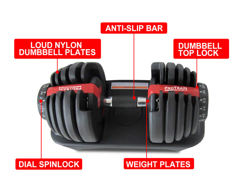 DS Adjustable Dumbbell 24KG