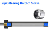 2.2m Olympic Bar x1 With Bearings