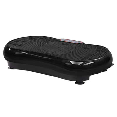 Everfit Vibration Machine Platform Vibrator Resistance Rope Black