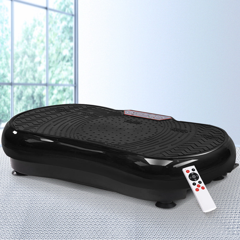 DS NA Vibration Machine Plate Platform Body Shaper Home Gym Fitness Black