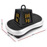 DS NA Vibration Machine Plate Platform Body Shaper Home Gym Fitness White