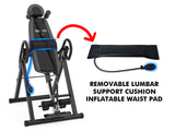 Inversion Table With Inflatable Waist Pad