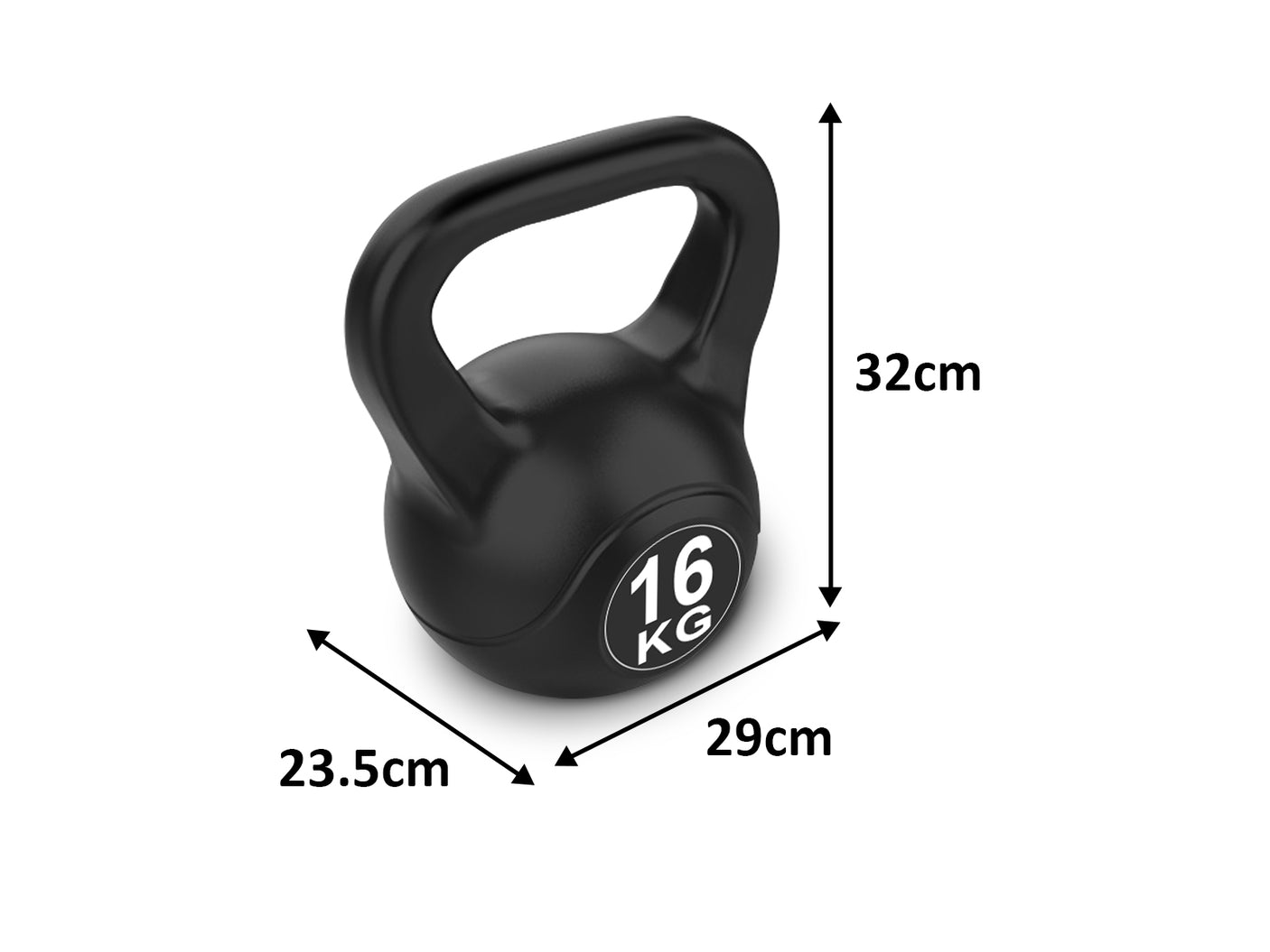 Cement Kettlebell 16KG