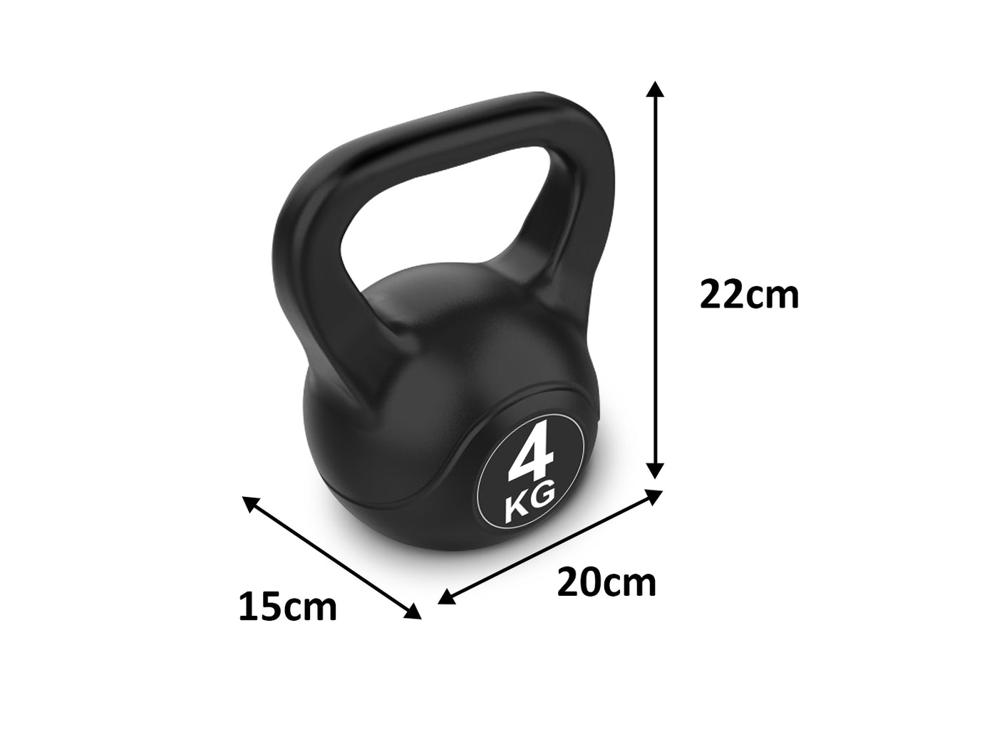 Cement Kettlebell 4KG