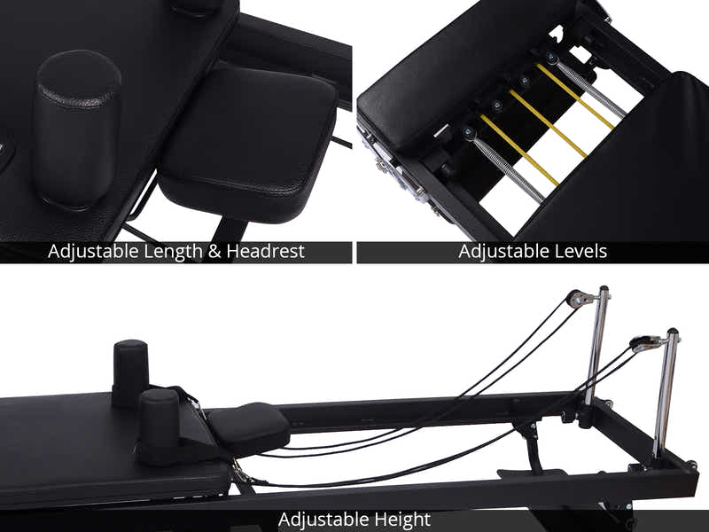 Foldable Pilates Reformer Plus