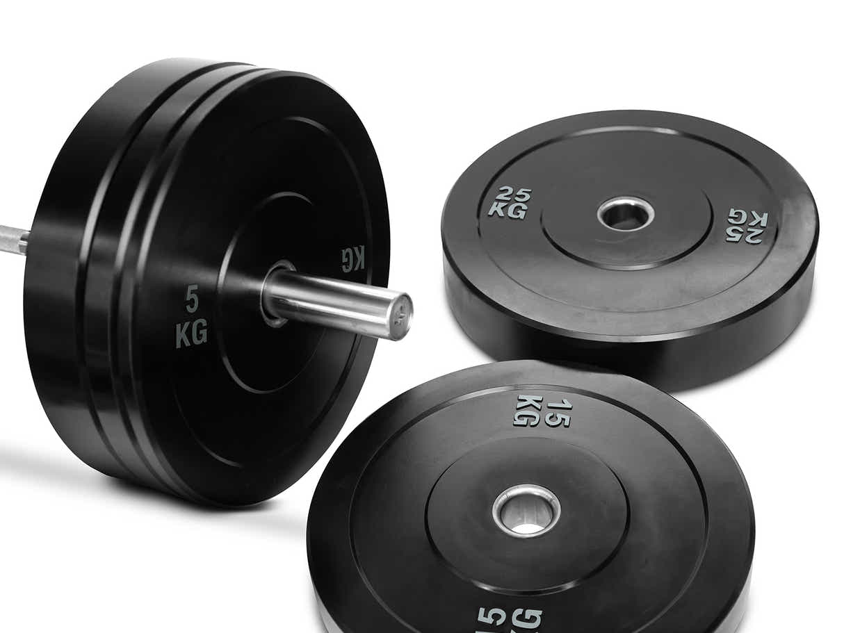 Rubber Bumper Plates 10KG x2