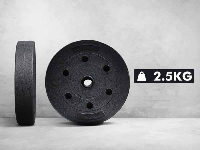 Cement Weight Plates 2.5kg - Set of 8