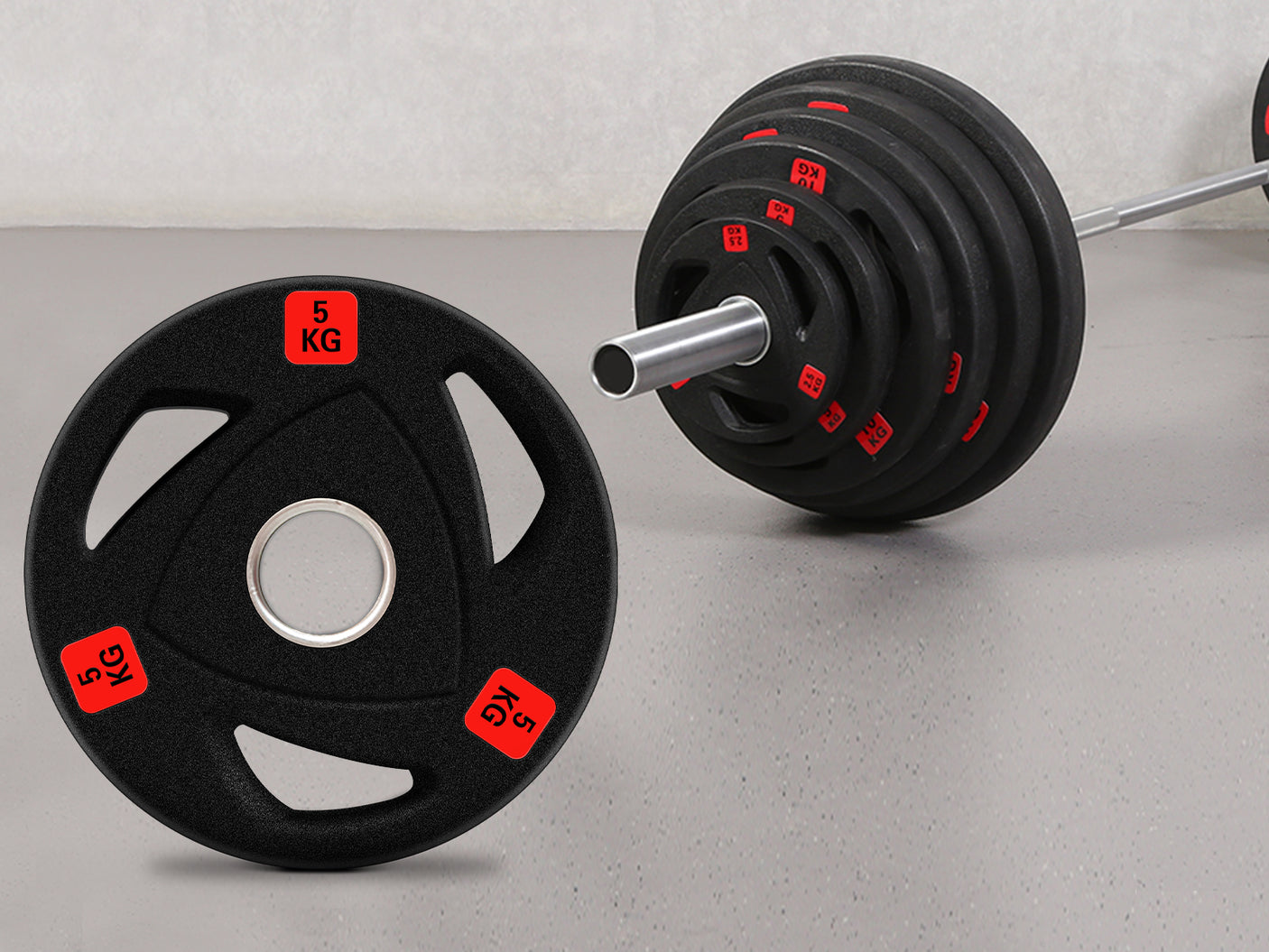 Rubber Weight Plate 5KG x 4