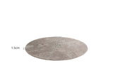 Angola Floor Rug Round 115cm - Light Brown