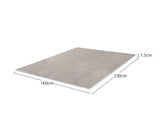 Angola Floor Rug 160cm x 230cm - Light brown