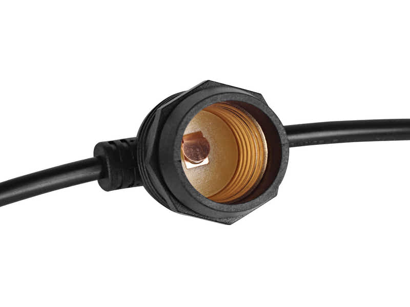 Waterproof Festoon Lights with LED Bulbs - 20 m