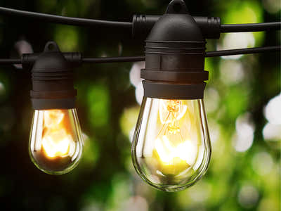 Fixed Socket Festoon Light S14 32M Tungsten