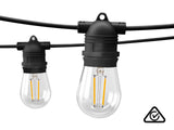 Fixed Socket Festoon Light S14 12M LED