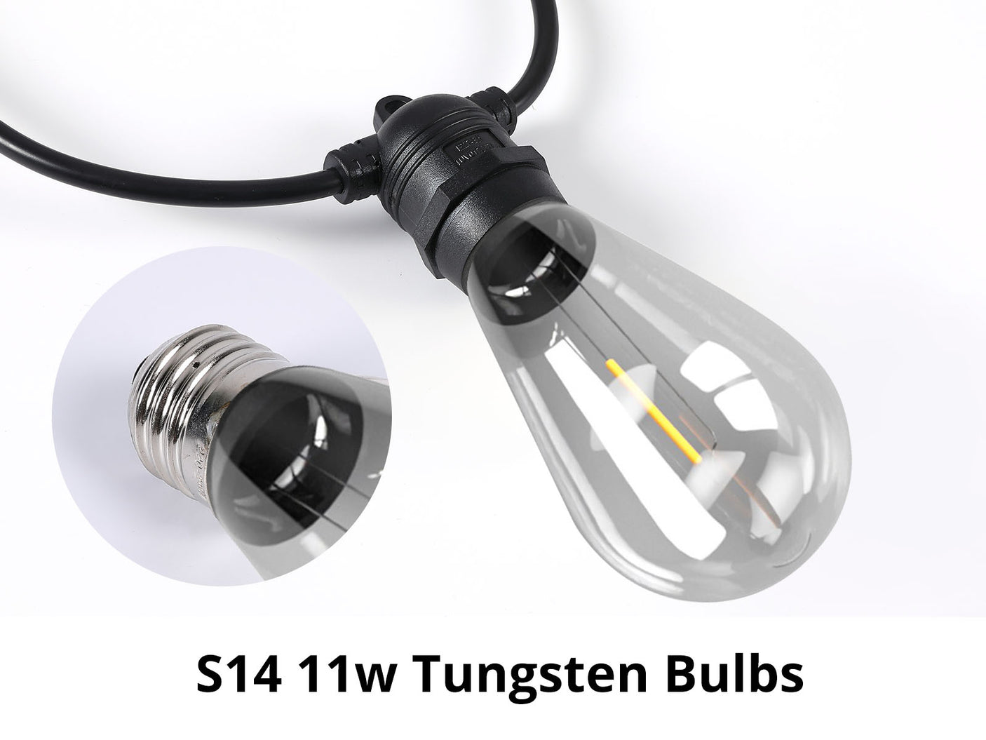 Fixed Socket Festoon Light ST64 22M LED