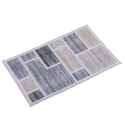 DS NA Floor Rug 50X80cm Doormat Soft Velvet Non-Slip Bath Mat Small Modern