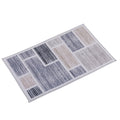 DS NA Floor Rug 50X80cm Doormat Soft Velvet Non-Slip Bath Mat Small Modern