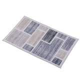 DS NA Floor Rug 50X80cm Doormat Soft Velvet Non-Slip Bath Mat Small Modern