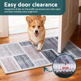 DS NA Floor Rug 50X80cm Doormat Soft Velvet Non-Slip Bath Mat Small Modern