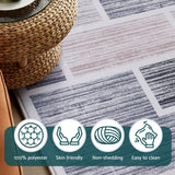 DS NA Floor Rug 50X80cm Doormat Soft Velvet Non-Slip Bath Mat Small Modern