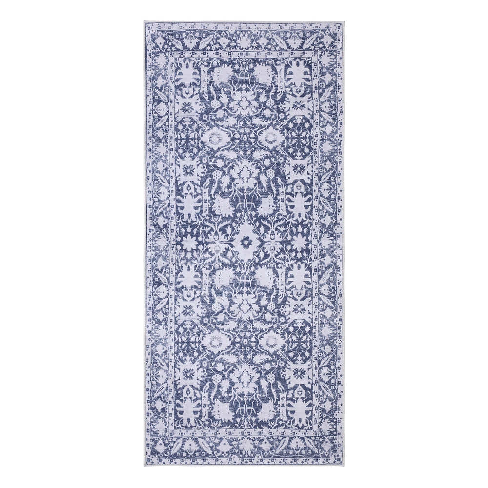 DS NA Artiss Hallway Runner Rug 80x180cm Soft Velvet Washable Modern Kitchen Mat
