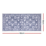 DS NA Artiss Hallway Runner Rug 80x180cm Soft Velvet Washable Modern Kitchen Mat
