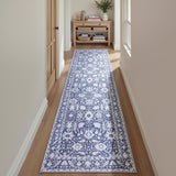 DS NA Artiss Hallway Runner Rug 80X300cm Soft Velvet Washable Modern Kitchen Mat