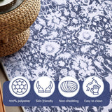 DS NA Artiss Hallway Runner Rug 80X300cm Soft Velvet Washable Modern Kitchen Mat