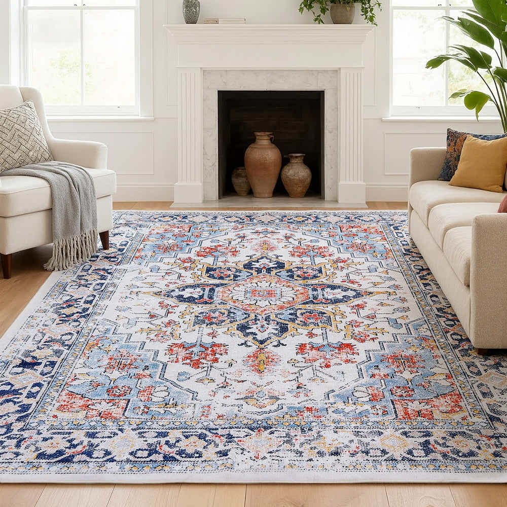 DS NA Artiss Floor Rug 200X290cm Large Washable Carpet