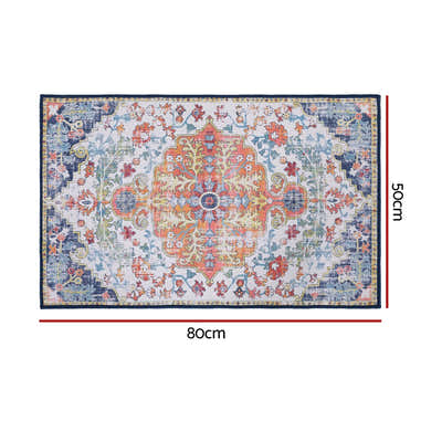 DS NA Artiss Floor Rug 50X80 Doormat Carpet Short Pile Non-Slip Entryway