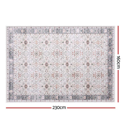 DS NA Artiss Washable Floor Rug 160X230cm Large Area Modern Living Room Carpet