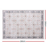 DS NA Artiss Washable Floor Rug 200x290cm Large Area Modern Living Room Carpet