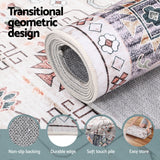 DS NA Artiss Washable Floor Rug 240X340cm Large Area Modern Living Room Carpet