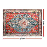 DS NA Artiss Floor Rug 240X340cm Large Washable Area Modern Living Room Carpet