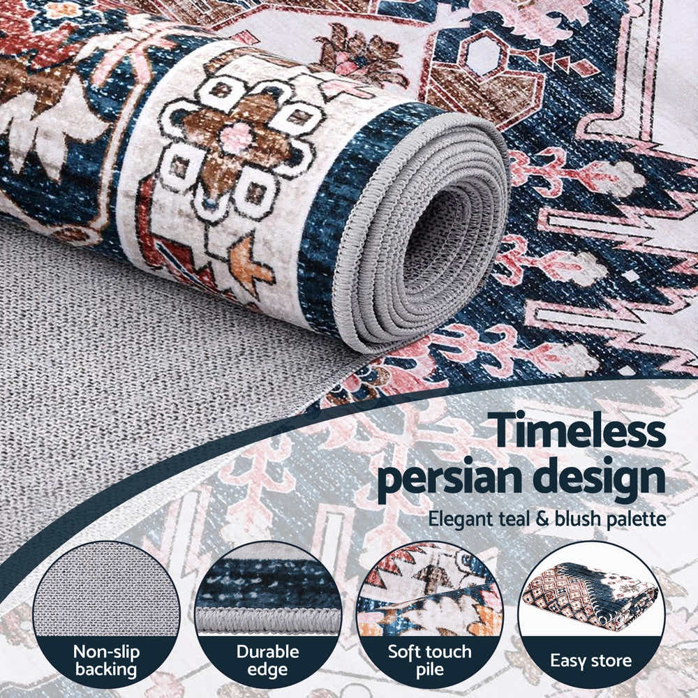 DS NA Artiss Floor Rug 160X230cm Large Washable Persian Area Living Room Carpet