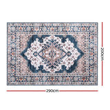 DS NA Artiss Floor Rug 200X290cm Large Washable Persian Area Living Room Carpet